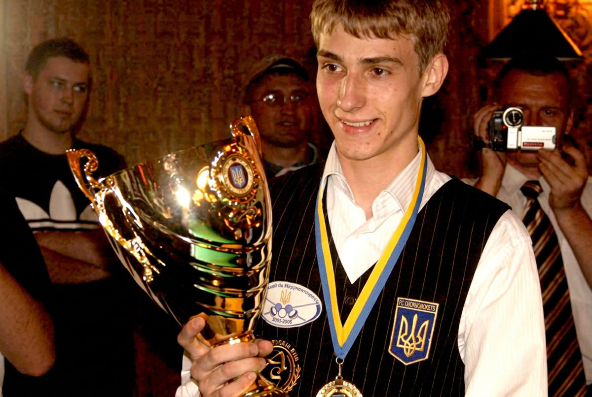 Артём Моисеенко — чемпион Украины по бильярду